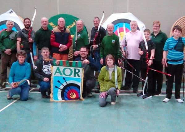 The Archers of Raunds have received money through the scheme run by East Northants Council