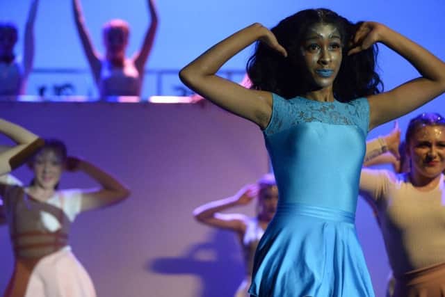 Action from a previous Rock Challenge event. NNL-180117-132207005