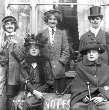 Northampton suffragettes, 1912