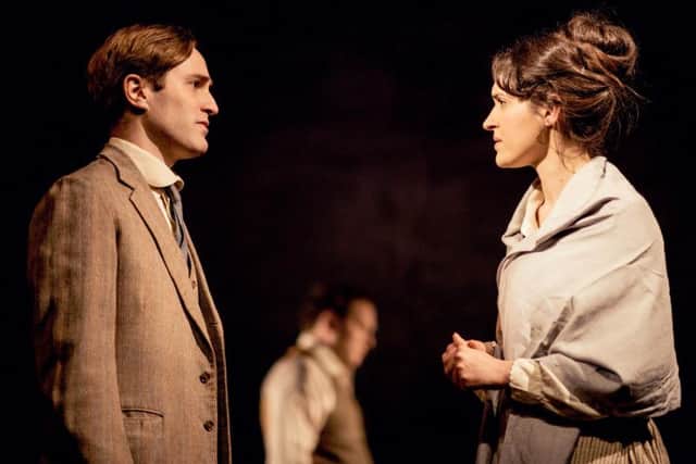 Edward Killingback as Ronny and Phoebe Pryce as Adela Picture: Idil Sukan