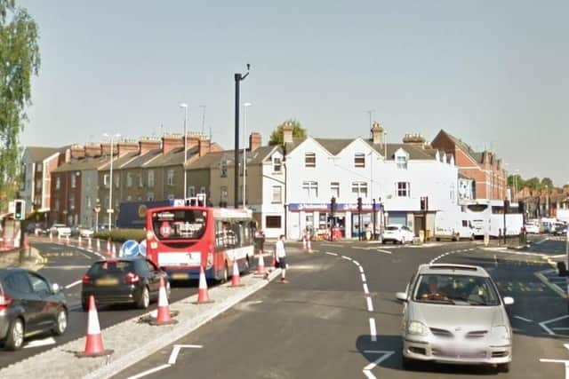 The incident happened St James Road on Christmas Eve. Northamptonshire Police today released this information.
