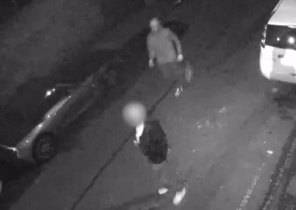 A still from the CCTV footage. NNL-180122-165801005