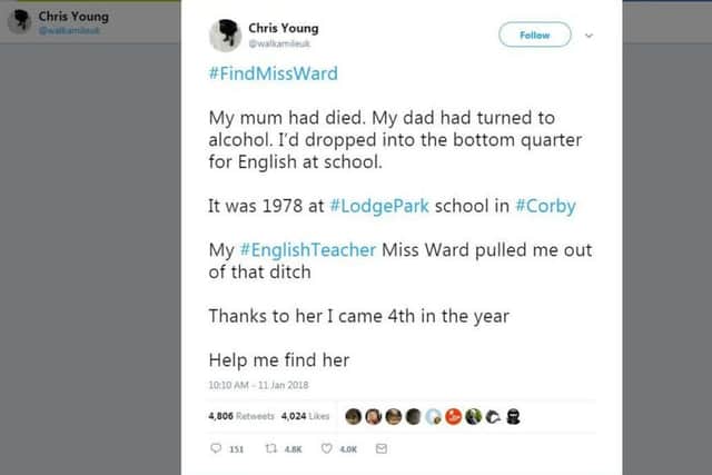 The viral tweet.
