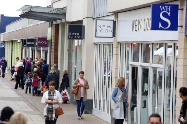 Corby town centre file pic