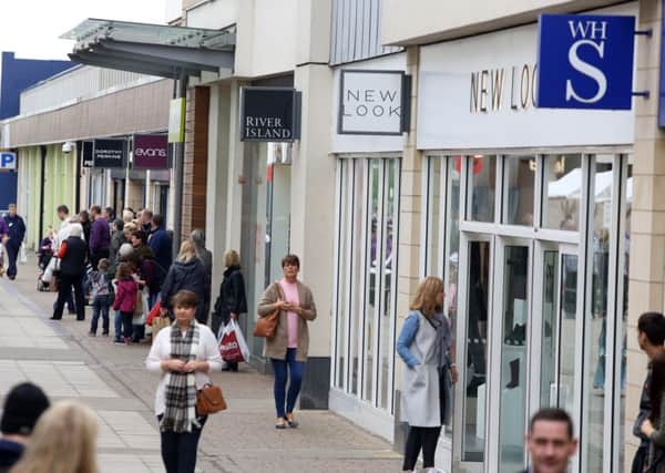 Corby town centre file pic