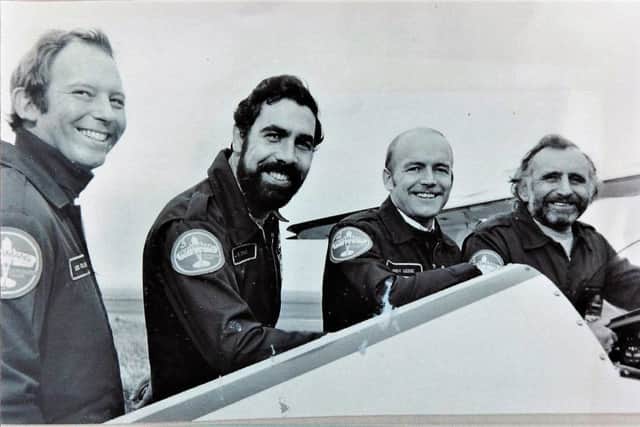 The famous Rothmans team with Andy Legge third from left. NNL-180129-130931005