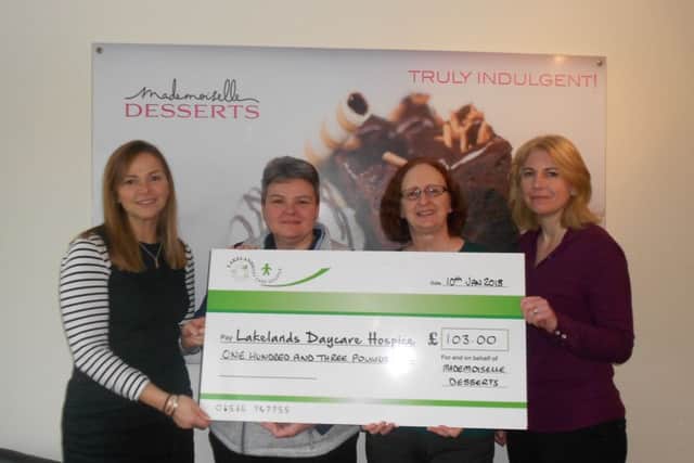 Mademoiselle Desserts held a Christmas jumper day for the hospice