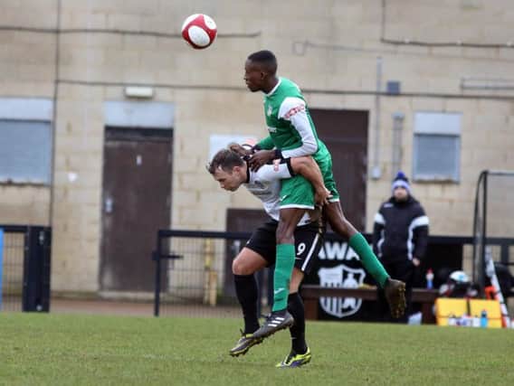 Recent signing Matt Gardner made his debut for Corby Town in last weekend's 2-1 home defeat to Frickley Athletic. The Steelmen head to Cleethorpes Town tomorrow