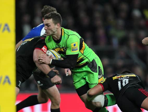 George North will start against Harlequins (picture: Sharon Lucey)