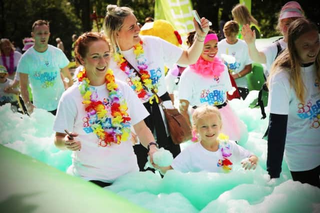 Action from a previous Bubble Rush run. NNL-180202-134454005