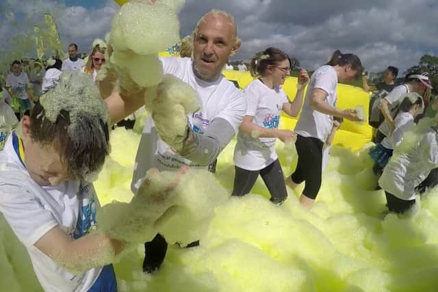 Action from a previous Bubble Rush run. NNL-180202-134507005