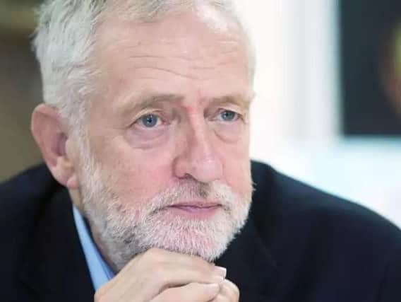 Jeremy Corbyn told a Labour conference that Northamptonshire County Council was "effectively bankrupt".