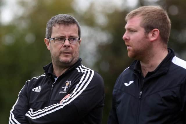 Joint-bosses Jim Scott and Shaun Sparrow have done a good job at Rothwell Corinthians