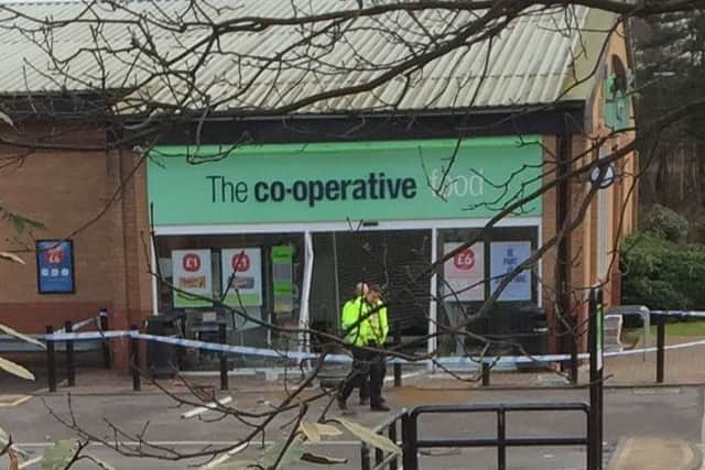 Damage left at the store. NNL-180502-153316005