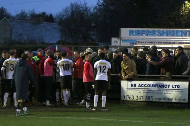 Royston Town v Kettering Town 2018. Picture by Peter Short.