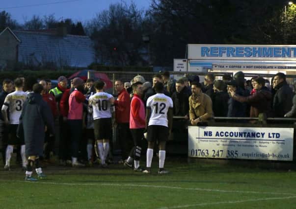 Royston Town v Kettering Town 2018. Picture by Peter Short.