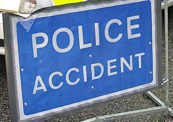 Police were called to the crash on the A43