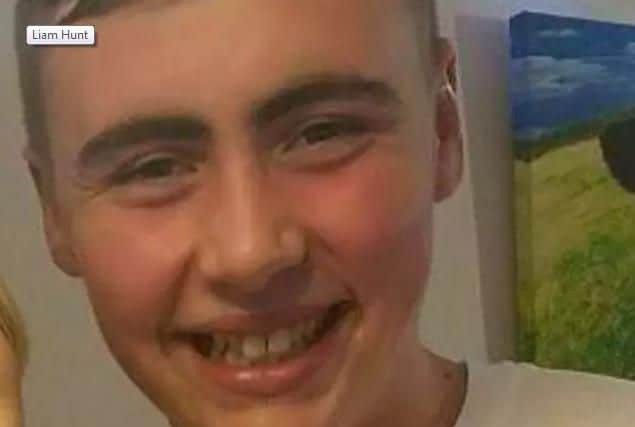 Liam Hunt died in hospital on February 14 last year from five stab wounds, a court heard.