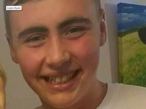 Liam Hunt died in hospital on February 14 last year from five stab wounds, a court heard.