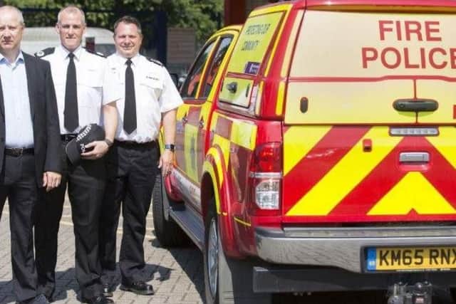 Budget plans rely heavily on the fact that later this year Northamptonshire Fire and Rescue Service was due to be brought under police control