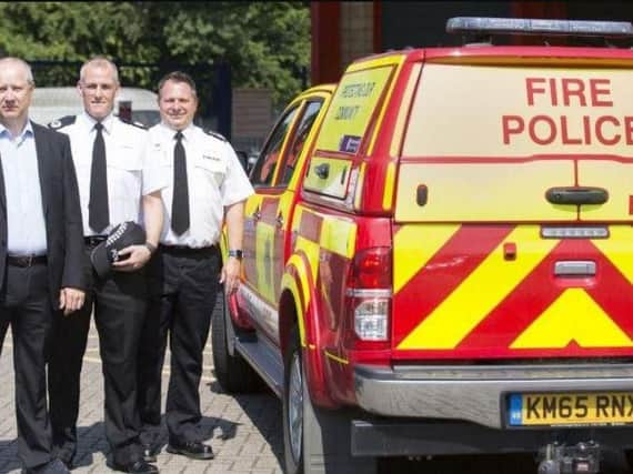 Budget plans rely heavily on the fact that later this year Northamptonshire Fire and Rescue Service was due to be brought under police control