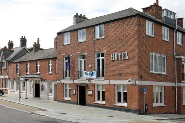 The Naseby Hotel.