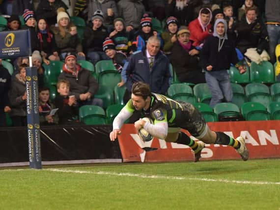 Ben Foden has made 240 appearances for Saints (picture: Dave Ikin)