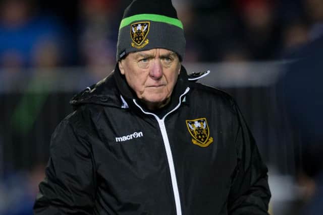 Alan Gaffney saw Saints beaten at Bath (picture: Kirsty Edmonds)