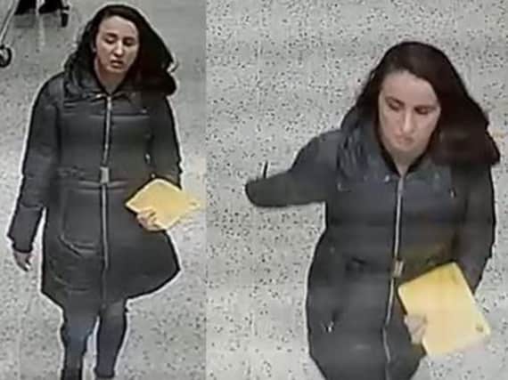 Do you recognise this woman? Police want to speak to her.