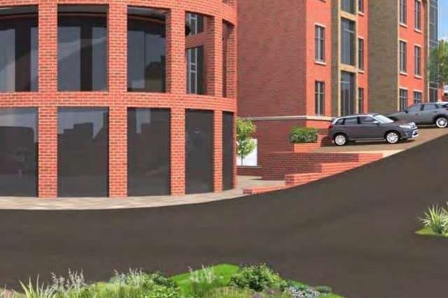 An artist's impression of the site. NNL-180213-112333005