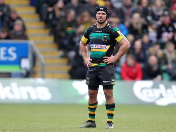 Heinrich Brssow started for Saints against London Irish (picture: Sharon Lucey)