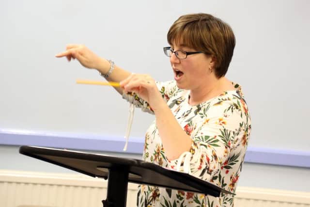 Cransley Choir: Kettering: Cransley Hospice Community Choir- the choir has grown from the scratch choir fundraiser in 2014.Monday February 19th 2018 NNL-180219-212547009