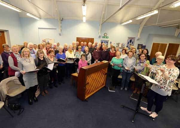 Cransley Choir: Kettering: Cransley Hospice Community Choir- the choir has grown from the scratch choir fundraiser in 2014.
Monday February 19th 2018 NNL-180219-212414009