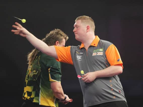 Kettering's Ricky Evans reached the last 16 of one of the PDC Players Championship events last weekend, beating fellow Northants player James Richardson along the way