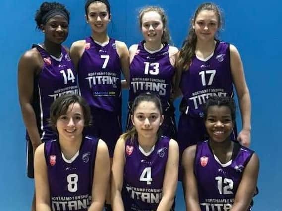 The Northamptonshire Titans U16 Girls team claimed a big win at Lancashire Spinners