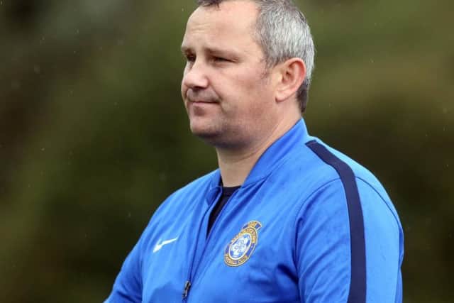 Chris Bradshaw was disappointed after his Desborough Town team were beaten 2-1 by Leicester Nirvana in the semi-final of the UCL Knockout Cup