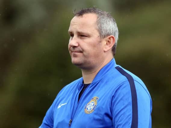 Chris Bradshaw was disappointed after his Desborough Town team were beaten 2-1 by Leicester Nirvana in the semi-final of the UCL Knockout Cup