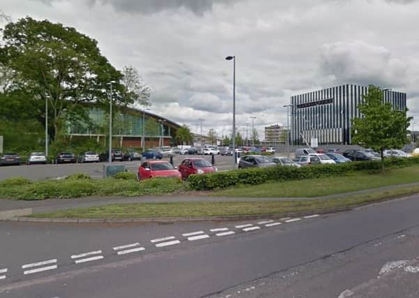 Parklands Gateway car park in Westcott Way, Corby, which was one of several car parks targeted by thieves. Image: Google. NNL-180223-150846005