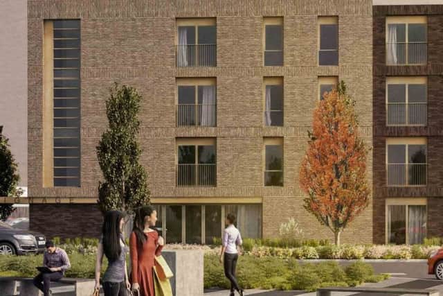 What the new flats in Station Road, Corby, may look like NNL-180223-150836005