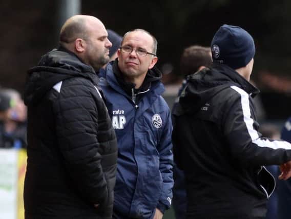 AFC Rushden & Diamonds boss Andy Peaks saw his team's 17-match unbeaten run ended at Egham Town