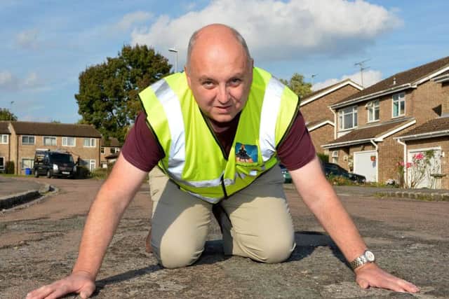 Mark Morrell, aka Mr Pothole