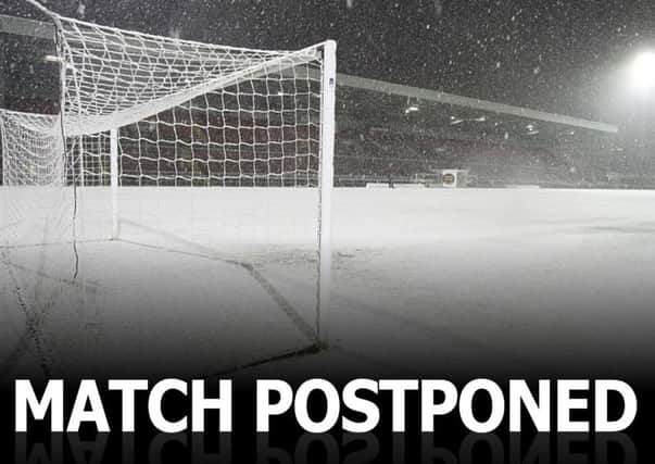 Corby Town's match at Carlton Town has been postponed