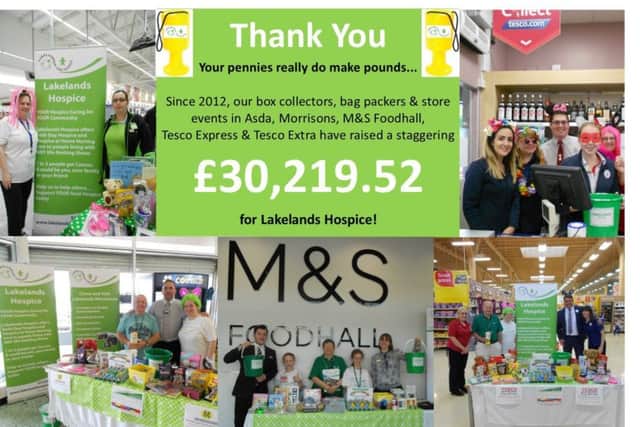 A huge thank you from Lakelands Hospice