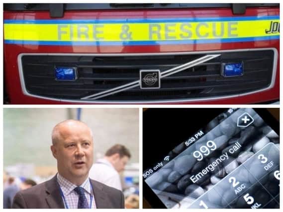 Northamptonshire PCC Stephen Mold texted his chief fire officer for advice after a car damaged his patio.