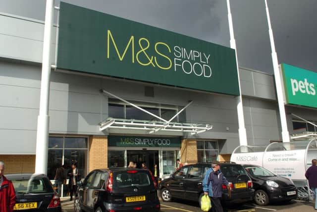 The Castlefields retail park in Wellingborough