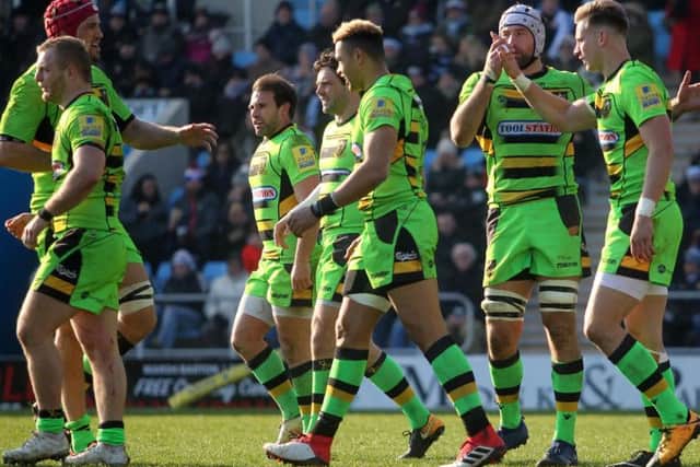 Saints came so close to victory at Sandy Park last Saturday (picture: Sharon Lucey)