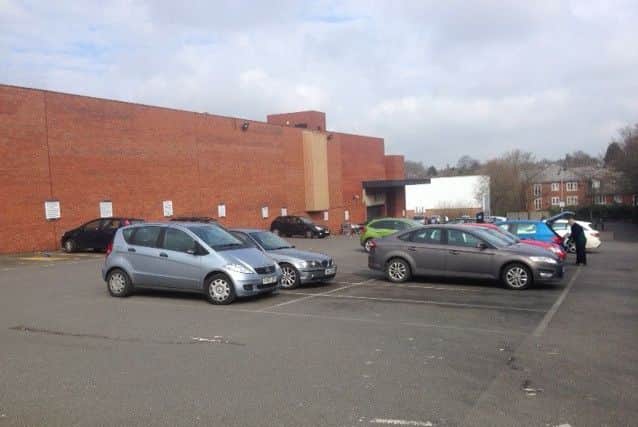 The former Co-op car park in Alexandra Road, Corby