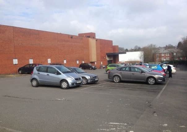 The former Co-op car park in Alexandra Road, Corby