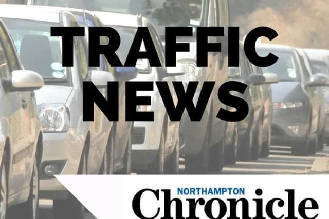 There are long delays on the M1 after a collision this afternoon.