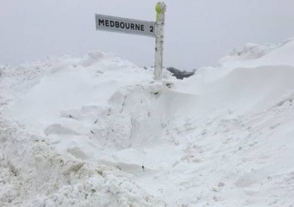 The Midlands had heavy snowfall earlier this month. Photo by Joff Ward.